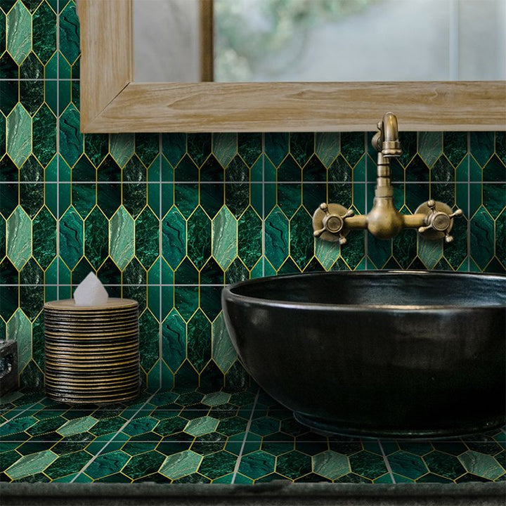 BowLift | Mosaic Tiles Wallpaper Plastic Contemporary Removable & Stick Mosaic Tile