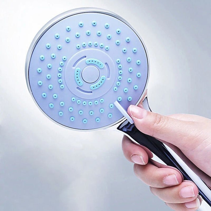 BowLift | Modern Plastic Showerhead Wall Mounted Showerhead with Adjustable Spray Pattern