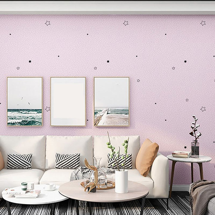 BowLift | Creative Wall Covering Star Pattern Stain Resistant Waterproof Wall Covering