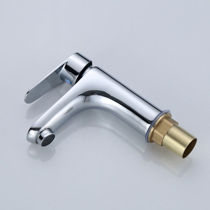 BowLift | Modern Sink Faucet Monochrome Brass Sink Faucet for the Bathroom