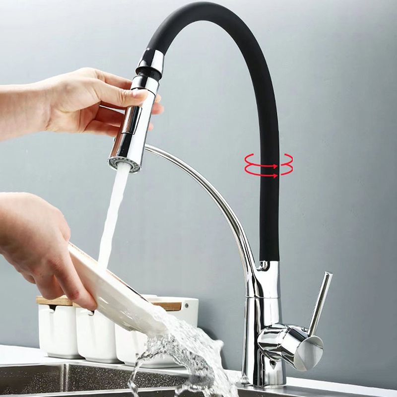 BowLift | Modern 1-Hand Faucets Copper Touchless with Water Dispenser Standard Kitchen Faucet