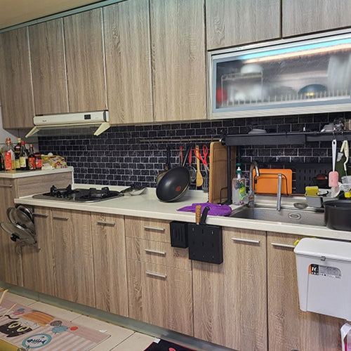 BowLift | Plastic Peel and Stick Tiles Subway Tiles Wallpapers for Kitchen and Bathroom