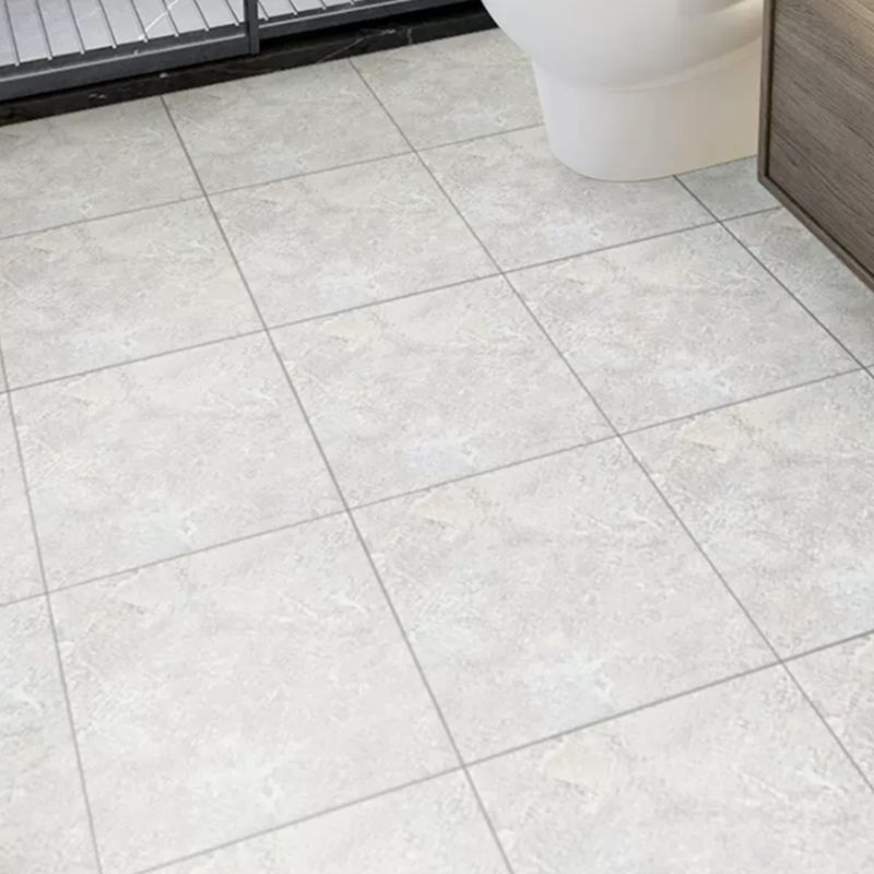 BowLift | Square Bathroom PVC Flooring 12" x 12" x 0.07 mm Peel and Stick Vinyl Flooring