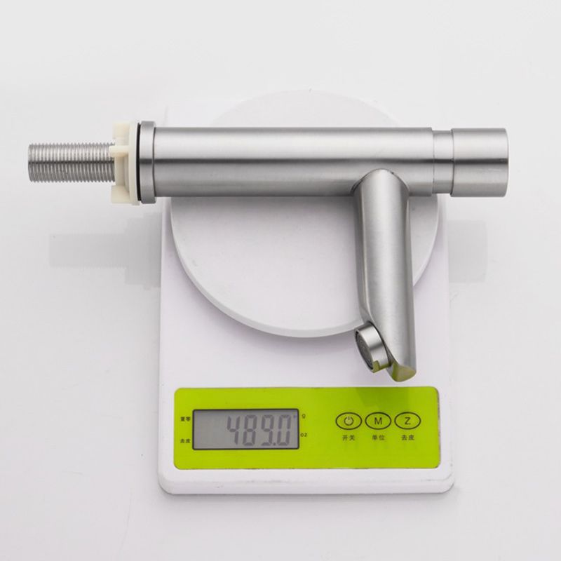 BowLift | Modern Low Arc Basin Faucet with Single Lever Bathroom Sink Faucet