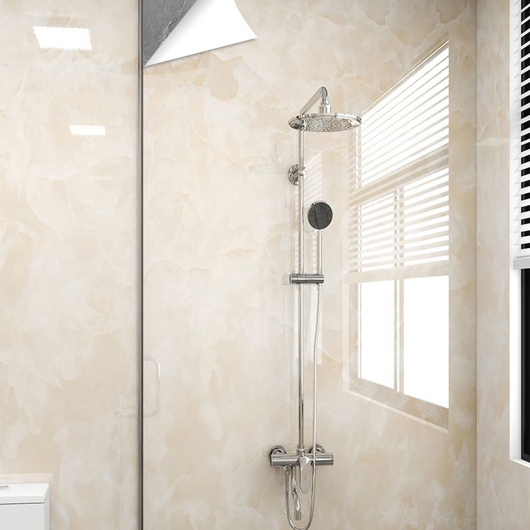 BowLift | Modern Peel/Stick Splash Guard Tiles PVC Wallpaper for Bathroom Splash Guard
