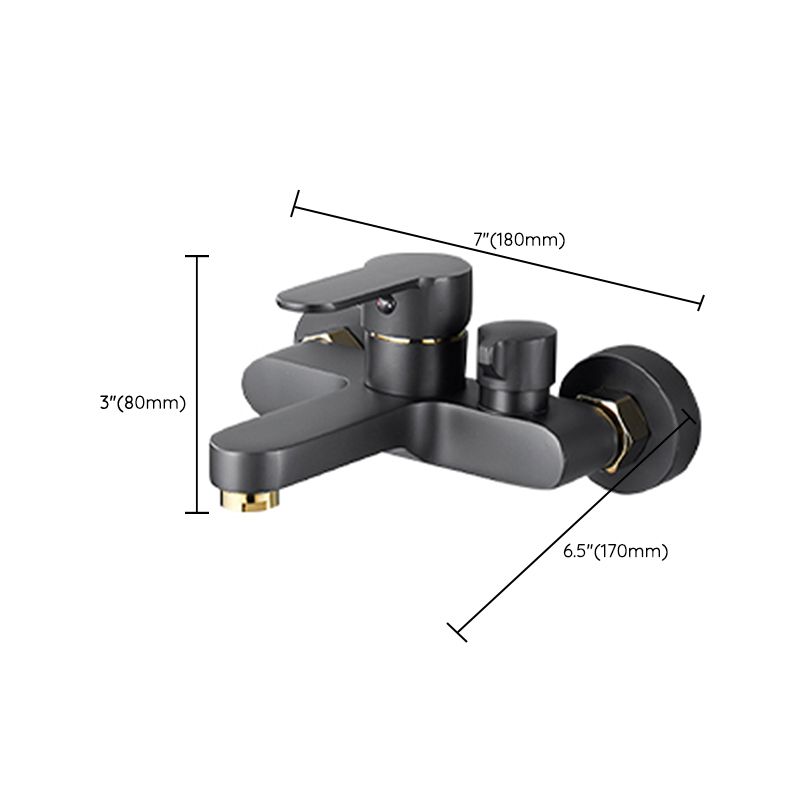 BowLift | Contemporary Bath Filler Trim Wall Mounted Fixed Bath Fitting