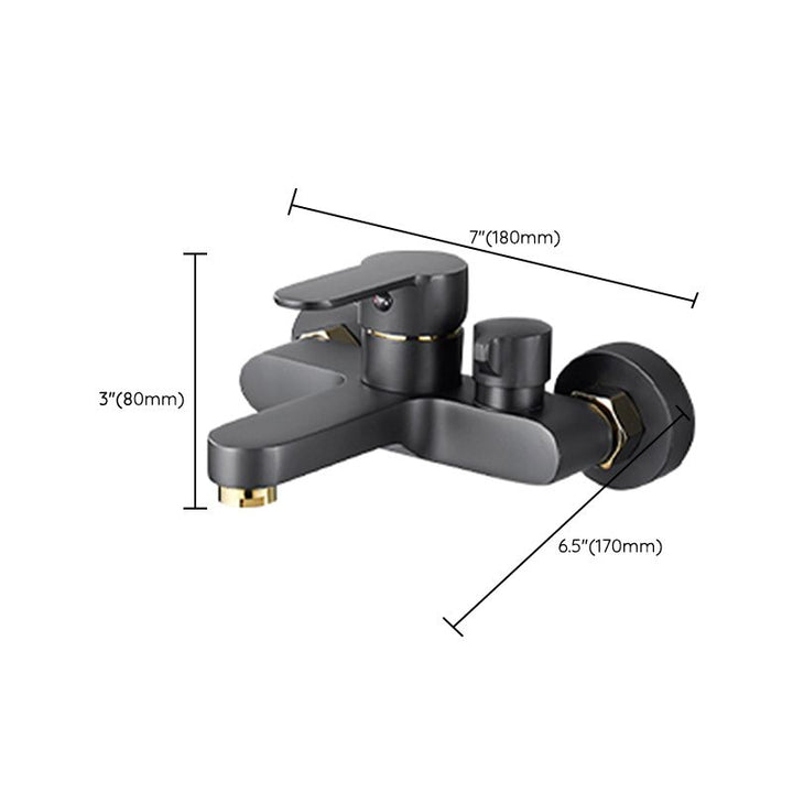 BowLift | Contemporary Bath Filler Trim Wall Mounted Fixed Bath Fitting