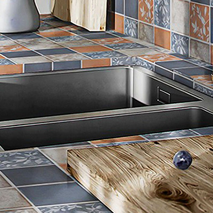 BowLift | Modern Peel and Stick Splash Guard Wall Tile PVC Wallpaper for the Kitchen