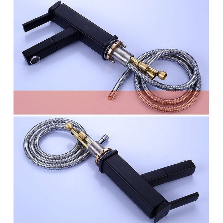 BowLift | Glam Style Faucet Single Handle Centerset Faucet with Swivel Spout