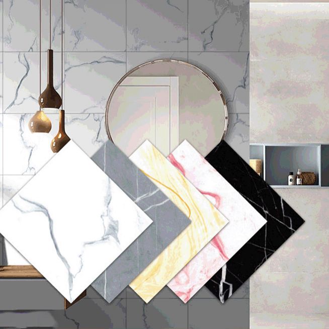 BowLift | Modern plastic wallpaper single piece peel and stick wall tile with square shape