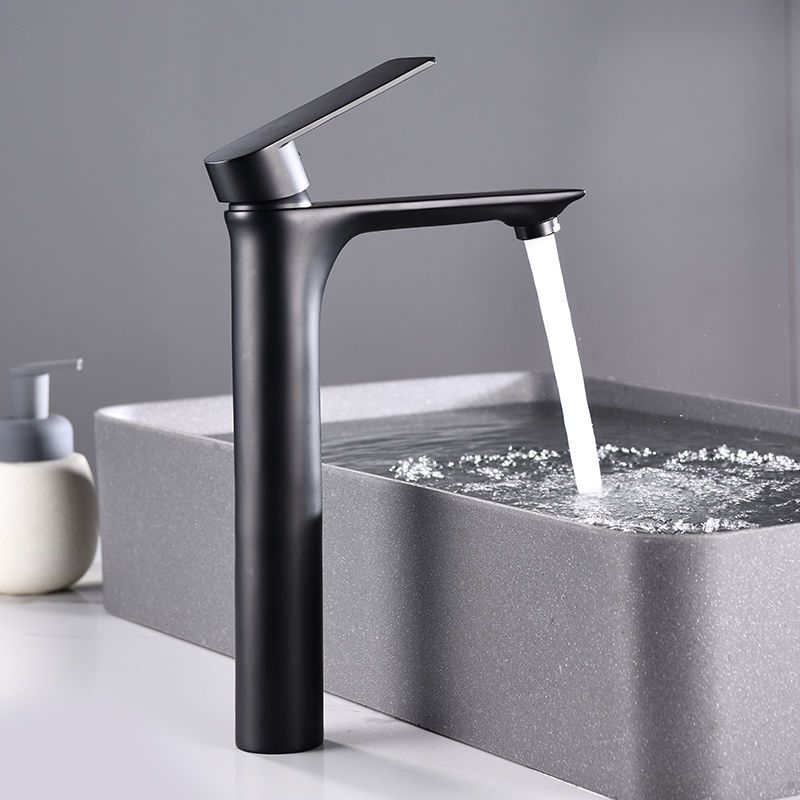 BowLift | Glam Vessel Sink Faucet Brass Lever Handles with Water Hose Sink Fitting
