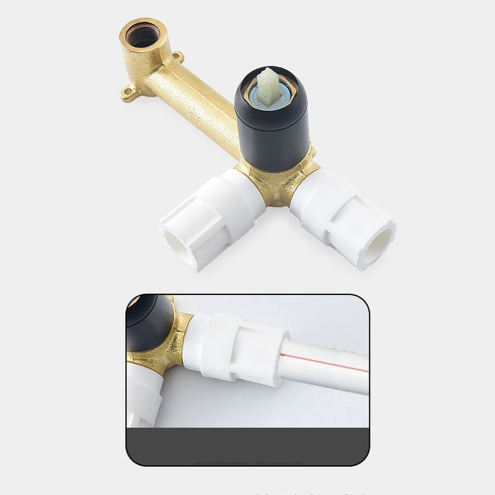 BowLift | Wall-mounted Metallic Bathtub Faucet Low Arc Pipe Bathtub Tap