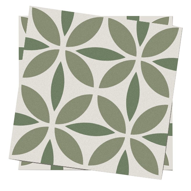BowLift | Indoor Vinyl Tiles Flower Pattern Peel and Stick Waterproof Square Vinyl Tile