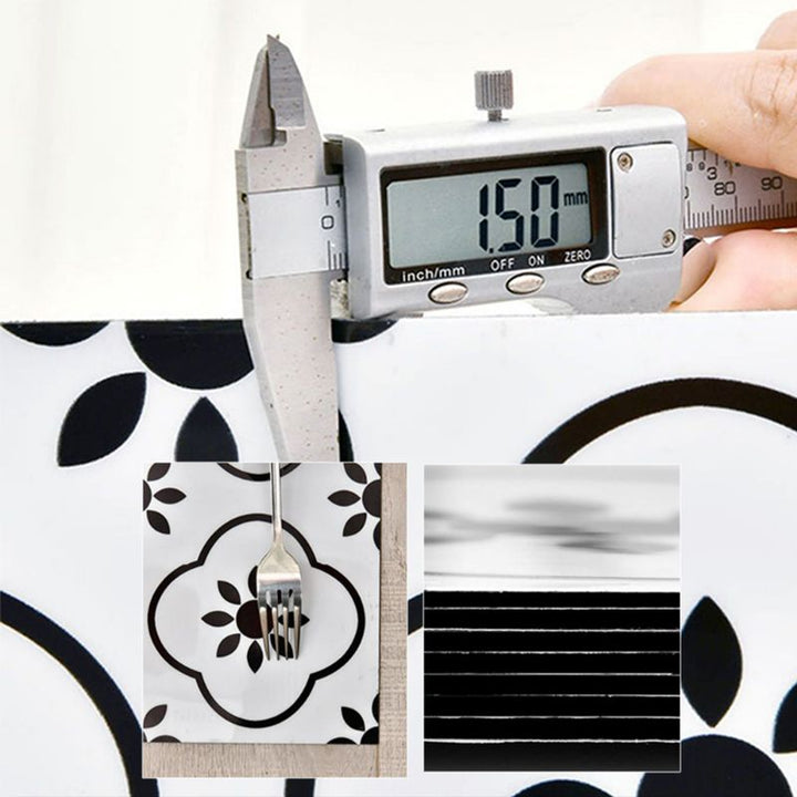 BowLift | Modern Mosaic Tile Arabesque Print Peel and Stick Backsplash Tile for the Kitchen