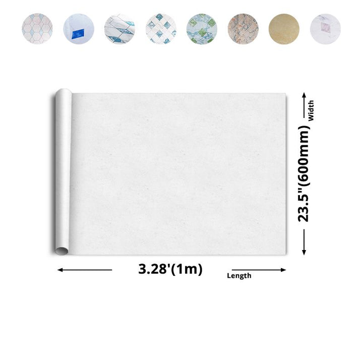BowLift | Stone Composite Single Tile Rectangular Mesh Self-Adhesive Tile