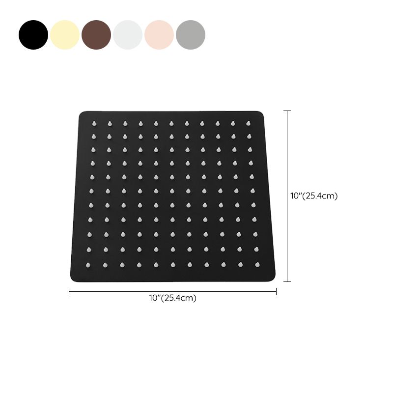 BowLift | Stainless Steel Square Shower Head Standard Spray Pattern Wall Mounted Shower Head