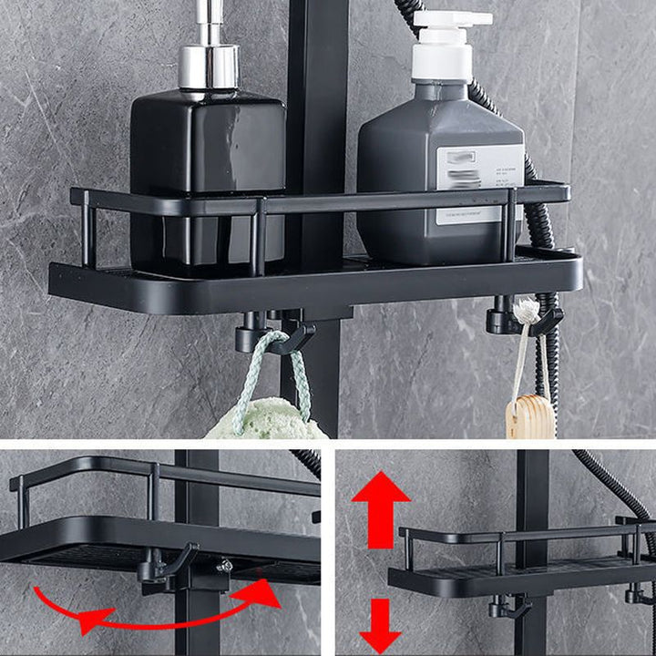 BowLift | Modern Shower System Wall-Mounted Stain-Resistant Shower System with Hand Shower