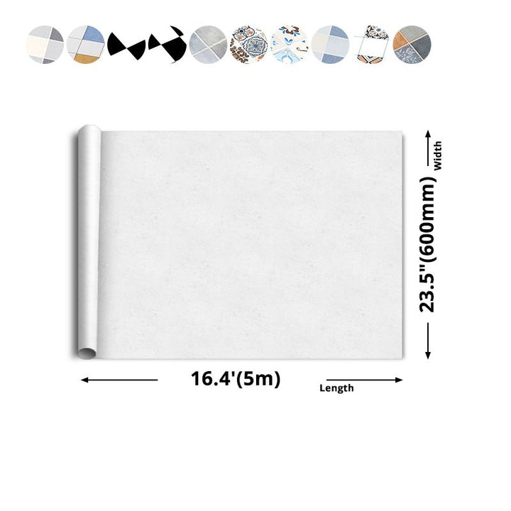 BowLift | Modern Vinyl Floor Planks Grid Pattern Peel and Stick Vinyl Plank Flooring