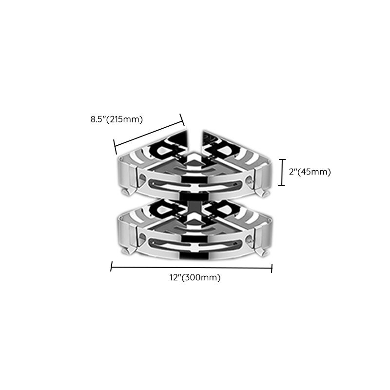 BowLift | Modern Stainless Steel Bathroom Shelf Paper Holder Bathroom Accessory Set
