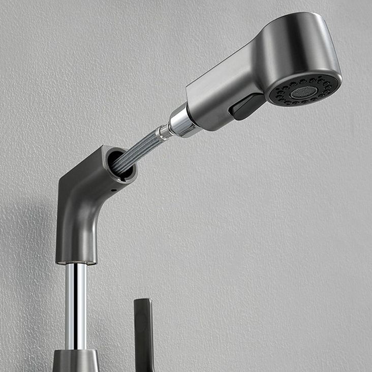 BowLift | Modern Single Color Faucet Metal Center Connection Basin Faucet for Bathroom