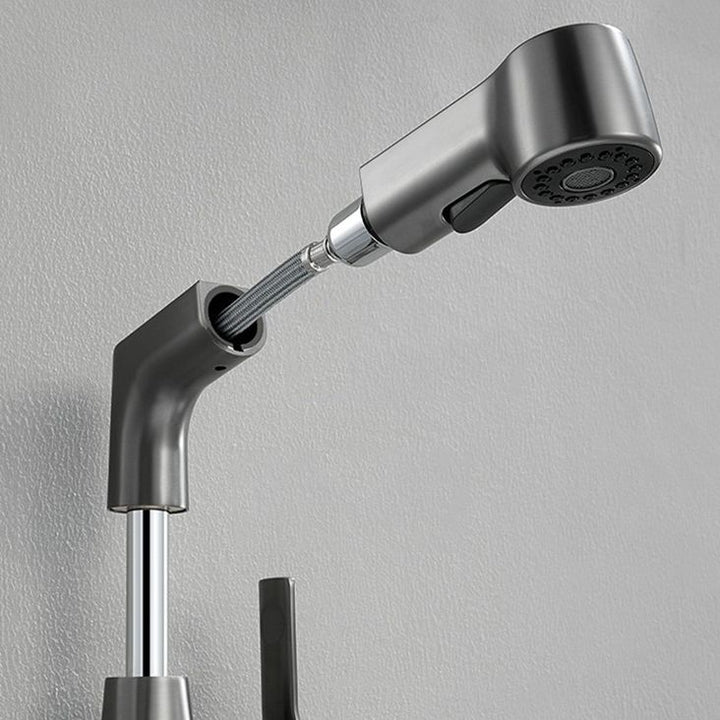 BowLift | Modern Single Color Faucet Metal Center Connection Basin Faucet for Bathroom