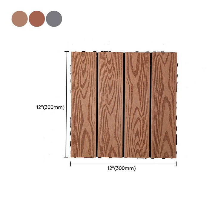 BowLift | Rectangular constructed tiles Water resistant parquet flooring for balcony