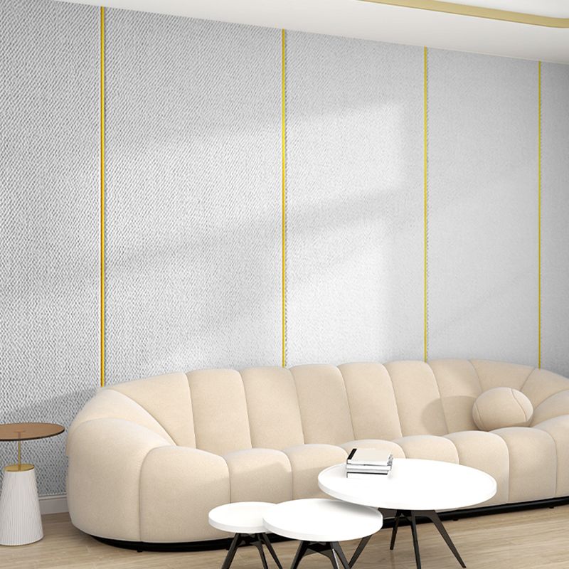 BowLift | Modern Linen Wall Cladding Panels Textured Wall Interior Anti-Collision Board