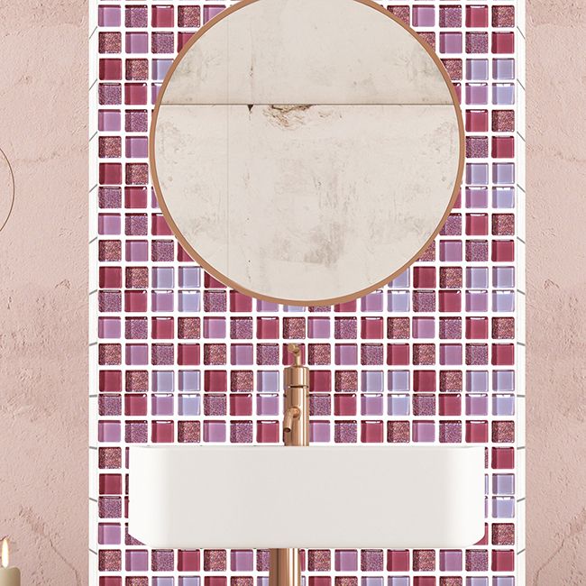 BowLift | Modern backsplash tile Smooth Self-adhesive wall tile for the bathroom