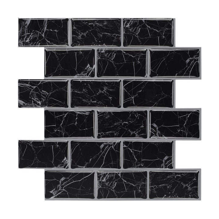 BowLift | Peel and Stick Tiles Rectangular Stain Resistant PVC Subway Peel and Stick Tiles for the Kitchen