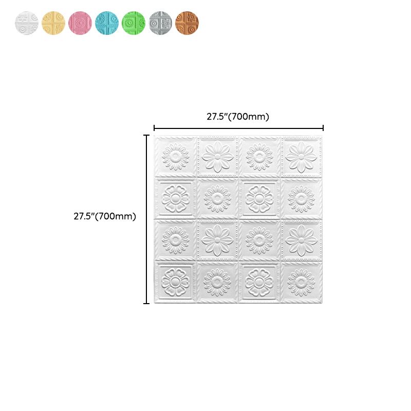 BowLift | Industrial 3D-Print Wall Shelf Bathroom Living Room Wall Panels Set of 10