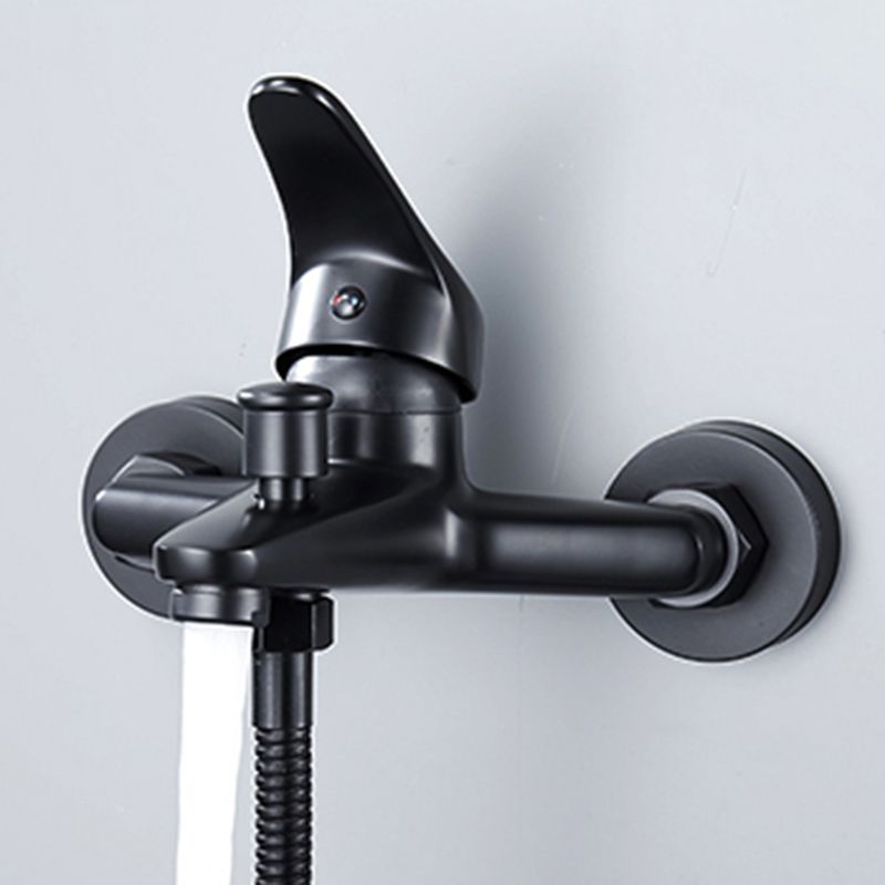 BowLift | Modern Bathtub Faucet Lever Handle Wall Mounted Fixed Bathtub Faucet