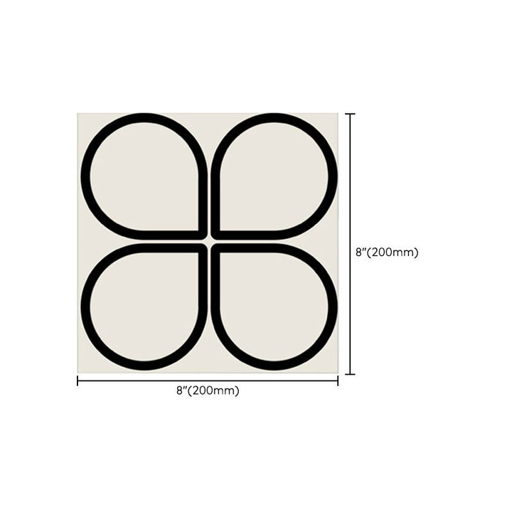 BowLift | Sample print Peel & Stick tile square waterproof single tile
