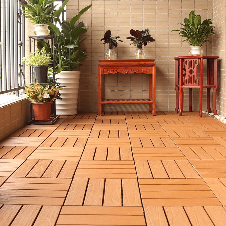 BowLift | Composite deck tile Solid Color Waterproof Patio Floor Tile