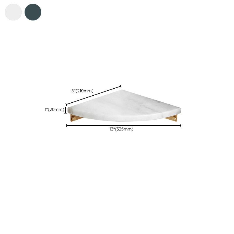 BowLift | marble bathroom shelf brass bathroom accessory