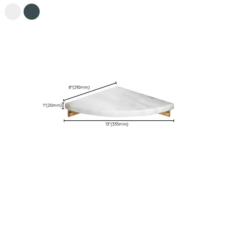 BowLift | marble bathroom shelf brass bathroom accessory