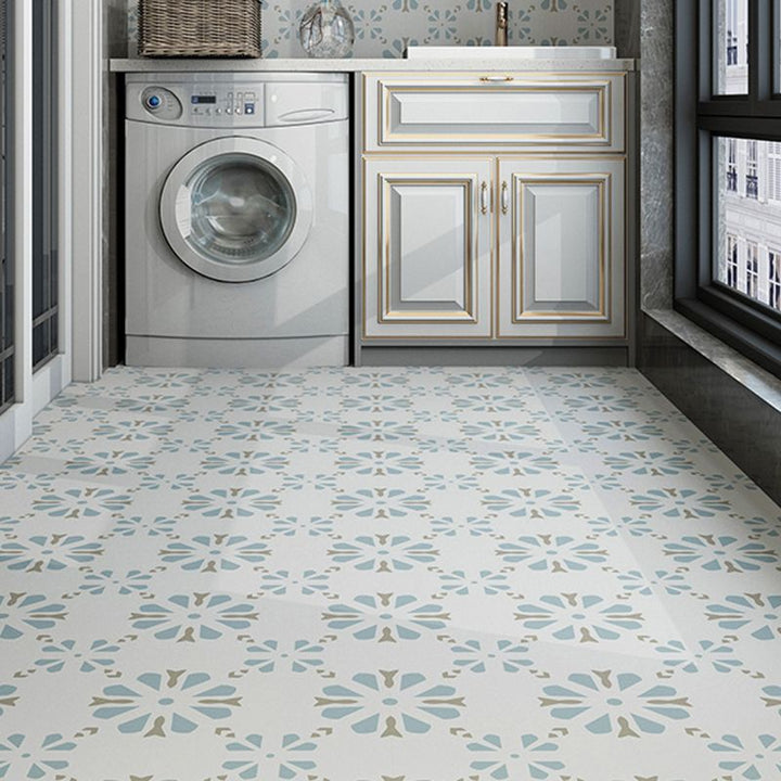 BowLift | Modern PVC Flooring Peel and Stick Geometrically Printed Vinyl Plank Flooring