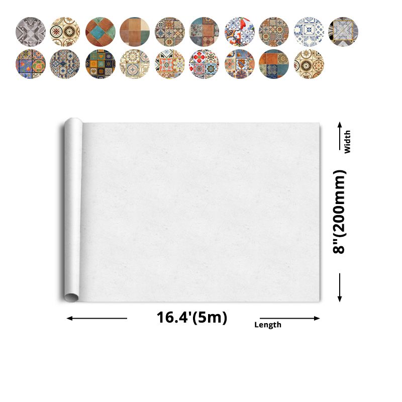 BowLift | Traditional Peel and Stick Back Wall PVC Mosaic Tiles Wallpaper for Kitchen Backsplash