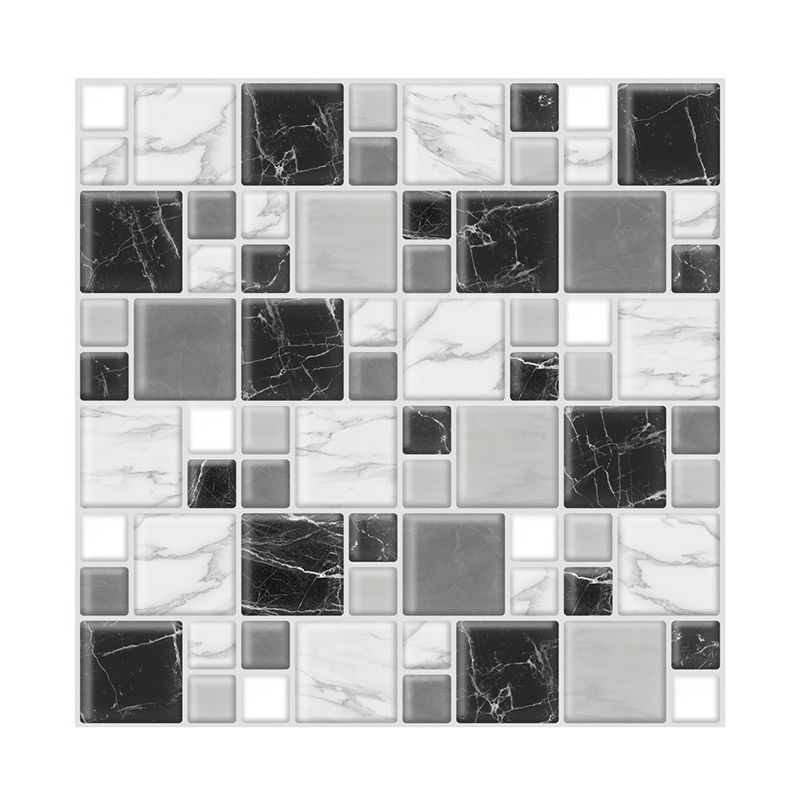 BowLift | Wall tiles paste wallpaper Floral check pattern wallpaper tile