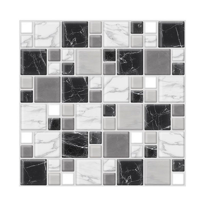 BowLift | Wall tiles paste wallpaper Floral check pattern wallpaper tile