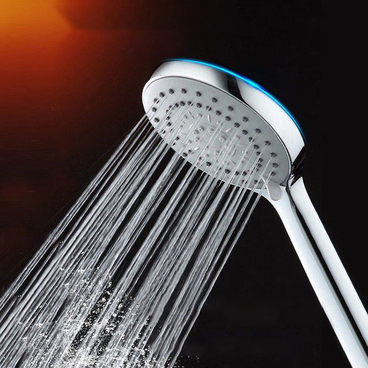 BowLift | Modern Adjustable Handheld Showerhead Chrome Round Handheld Showerhead