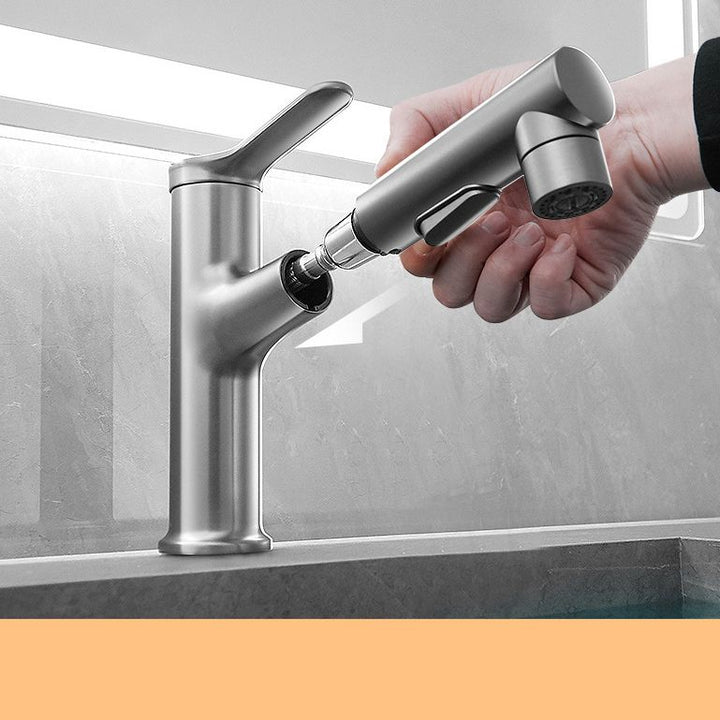 BowLift | Modern Basin Faucet Solid Brass Centerset Sink Faucet for Bathroom