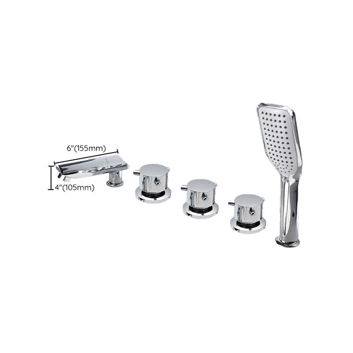 BowLift | Contemporary Style Bathroom Faucet Metal Deck Mounted Bathroom Faucet