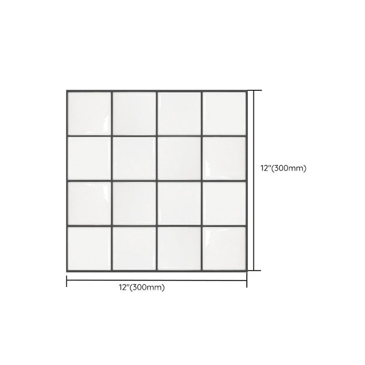BowLift | Peel and Stick Subway Tiles Waterproof Plastic Tile Rectangular Peel & Stick Tile for the Kitchen