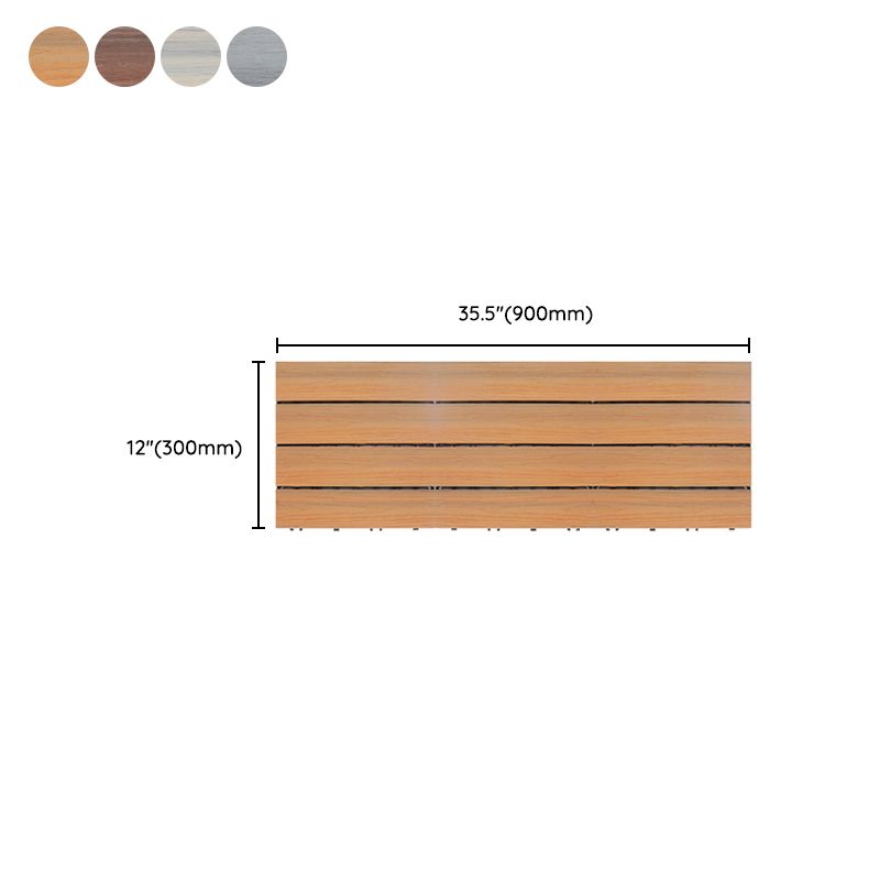 BowLift | Deck Plank Loose Lay Wood Floor Tiles Garden Outdoor Flooring