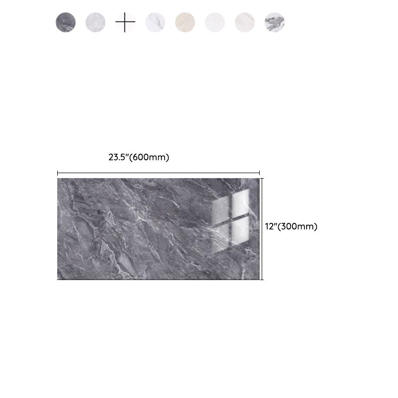 BowLift | 5 Pack 12" X 23" PVC Peel & Stick Subway Tiles Rectangular Kitchen and Bathroom Backsplash