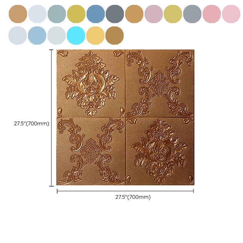 BowLift | Glam Style Foam Wall Panel Living Room 3D Embossed Waterproof Wall Panel
