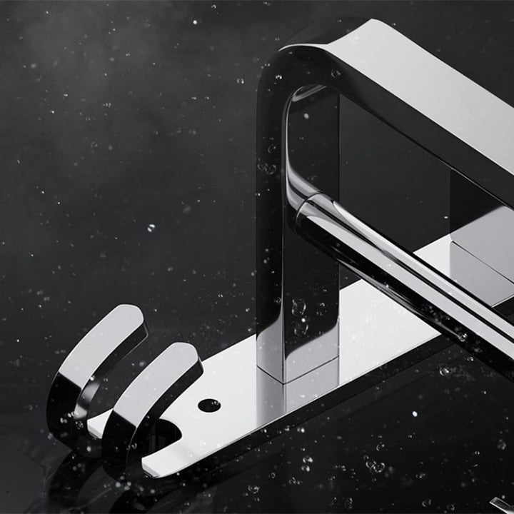 BowLift | Modern Polished Chrome Bathroom Accessory Set made of Stainless Steel