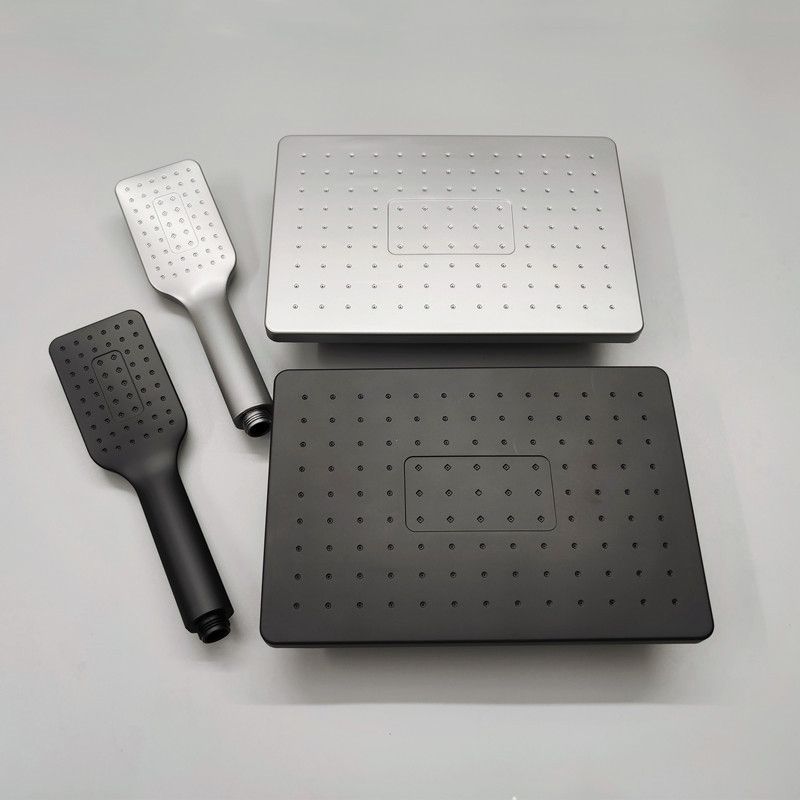 BowLift | Rectangular Large Shower Head Standard Spray Pattern Shower Head