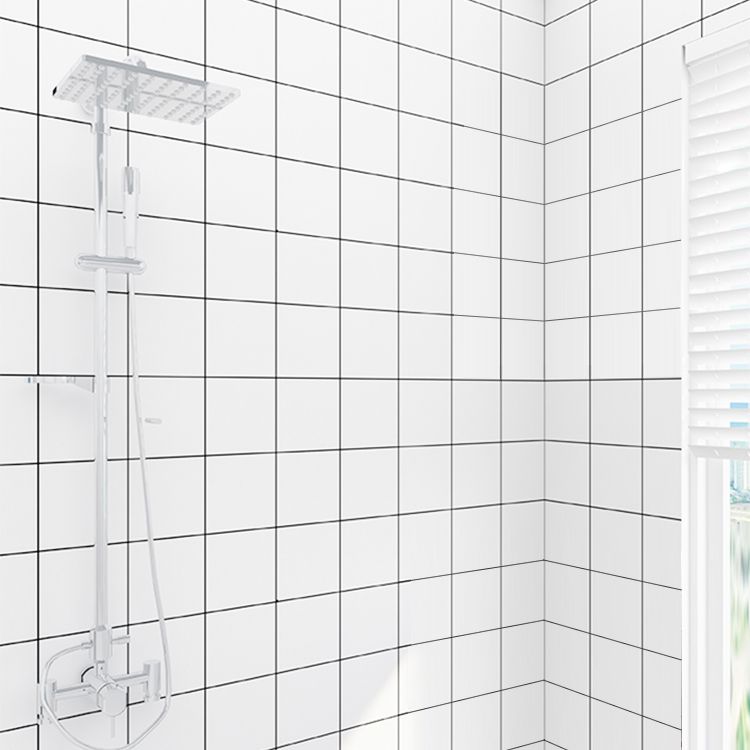 BowLift | Grid Mosaic Peel & Stick Tile Waterproof Wallpaper for Back Wall