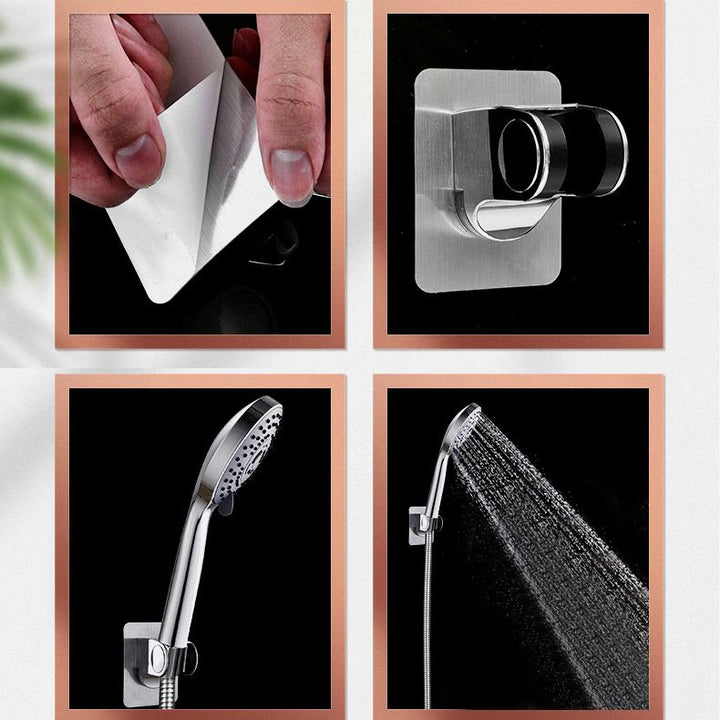 BowLift | Round Shower Head Plastic Shower Head with Adjustable Spray Pattern
